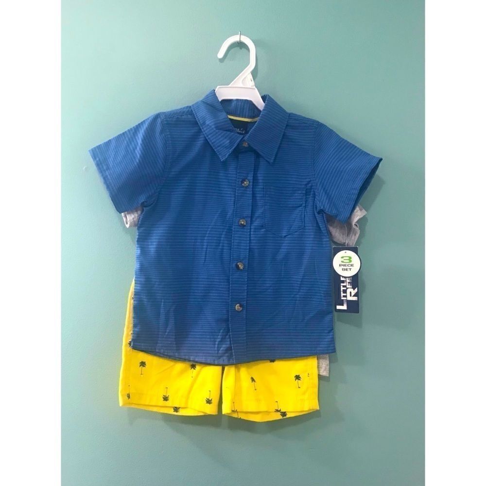 NWT … 3 Piece “LITTLE REBELS” Clothing Set